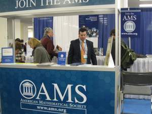 AMS Membership booth