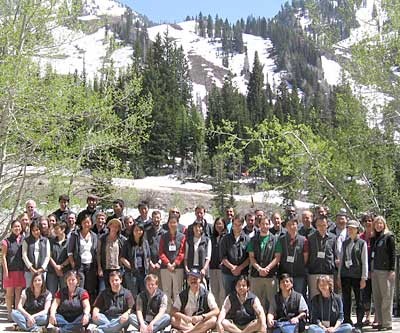 Participants in the first MRC at Snowbird, June 2008
